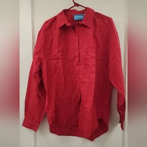 Ol' Paint ® Women's - Stitched Lattice Front - Red XL - Top Shirt - NWOT